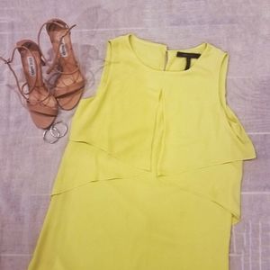 BCBG MAXAZRIA Bright Yellow Dress